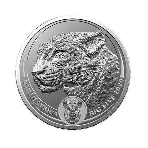 2020 1oz Silver Krugerrand Leopard Privy Mark and 1oz Silver Leopard Combo Set