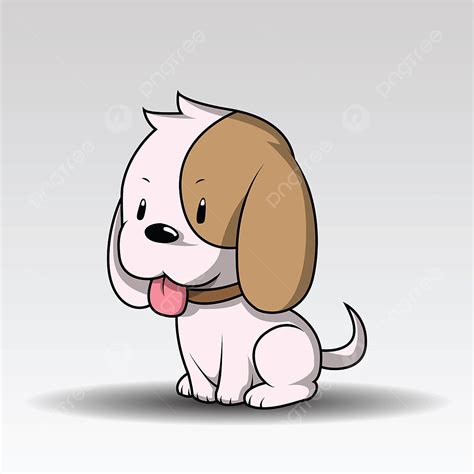 Puppy Cute Dog Vector Hd Images, Cute Cartoon Dog Puppy For Design Element, Cartoon, Dog ...