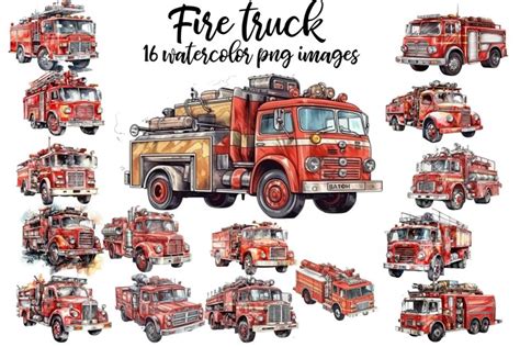 Fire truck clipart (2564867)