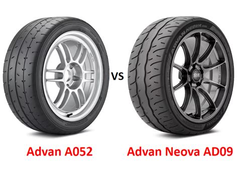 Yokohama Advan A052 vs Yokohama Advan Neova AD09 - Top Tire Review