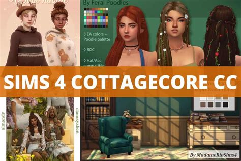 35+ Sims 4 Cottagecore CC: A Rustic World Awaits (November 2023) - We ...