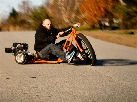 Big Wheel Drift Trike, A Motorized Big Wheel-Style Tricycle Built for ...