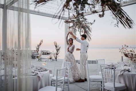 A Sultry Seaside Wedding In Croatia With A Hint of Boho Love