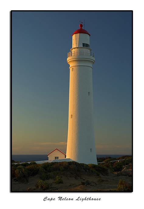 Cape Nelson Lighthouse, located about 13kms from Portland on Victoria's South West Coast ...