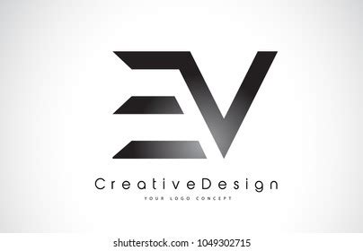 Best Ev Letter Logo Royalty-Free Images, Stock Photos & Pictures | Shutterstock