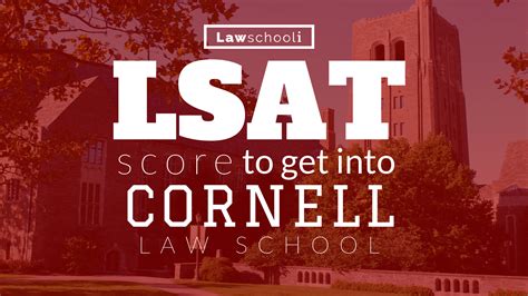 LSAT Score To Get Into Cornell Law - LawSchooli