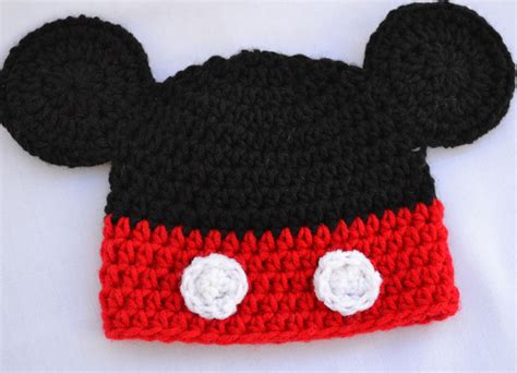 ValkinThreads Handmade Gifts: Mickey Mouse crochet hat give away.