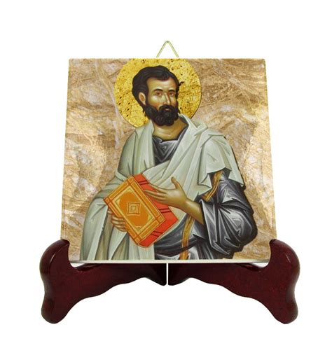 Saint Timothy St Timothy Icon on Ceramic Tile Catholic - Etsy Denmark