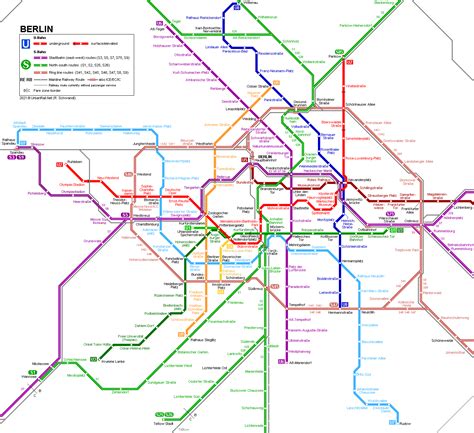 U Bahn Berlin Karte - Deutschlandkarte 2023