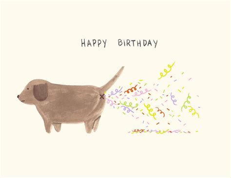 Confetti Fart / Birthday Card