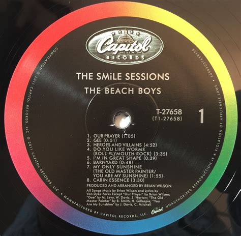 Lot 921 - THE BEACH BOYS - SMILE SESSIONS LP/7"/CD BOX