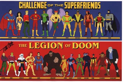 Tom Cook Signed Challenge of the Superfriends Art Print