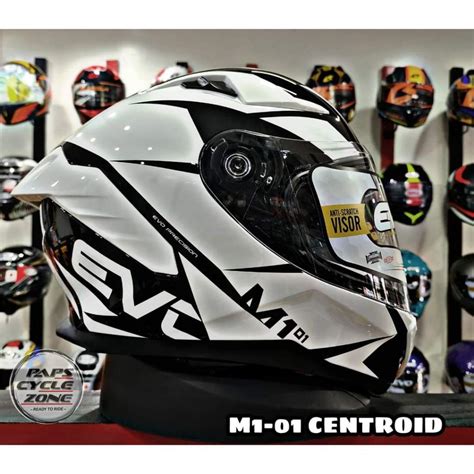 EVO M1-01 CENTROID FULL FACE HELMET | Shopee Philippines