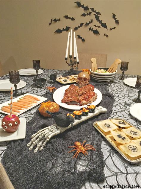 Halloween Dinner Party Ideas. Host your own Halloween party with these easy ideas. - A Cup Full ...