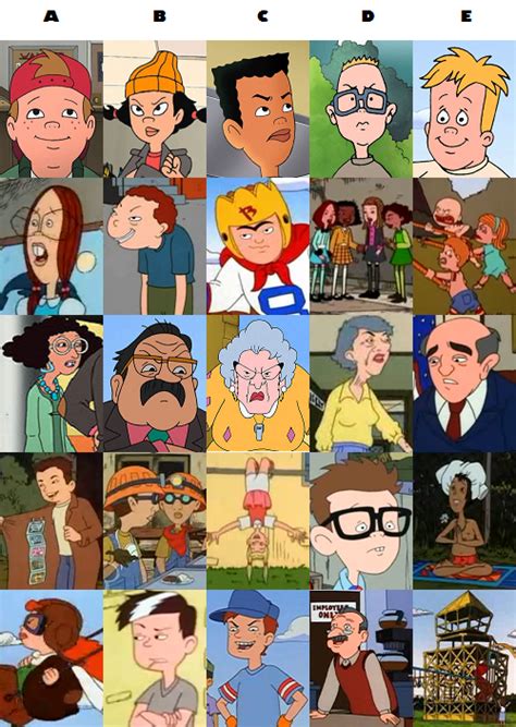 Recess Characters In Real Life