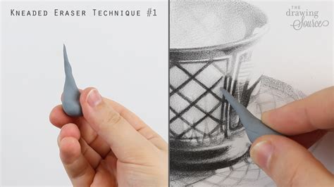 3 Kneaded Eraser Techniques for Realistic Drawing (Video!)