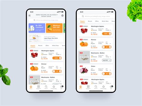 Grocery Store App by Mukesh Bisht on Dribbble