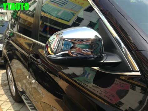 Auto rear view mirror cover,car side mirror cap for X6 2015,ABS chrome ...