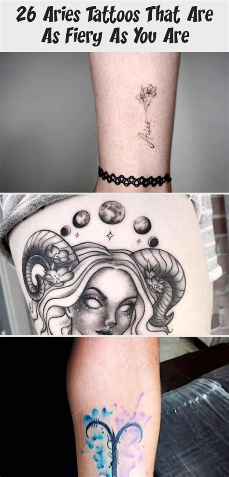 210+ Aries Tattoo Designs (2020) Ideas with Zodiac Symbol & Signs | Tattoo Ideas 2020