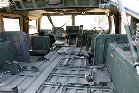 Military humvee interior photos