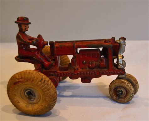 Bargain John's Antiques | McCormick Deering Farmall Toy Tractor - Cast Iron - Bargain John's ...