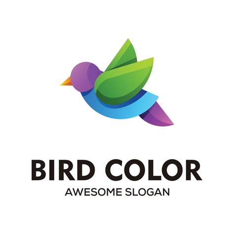 Vector abstract colorful bird logo vector 15718692 Vector Art at Vecteezy