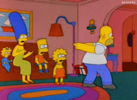 Homer Simpson Dancing Banana GIFs - Find & Share on GIPHY