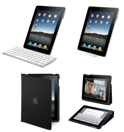 Apple iPad Accessories: Keyboard Dock, BT Keyboard, Camera Kit ...