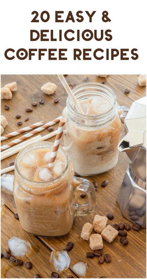 20 Easy & Delicious Coffee Recipes To Try Today | Pretty Opinionated