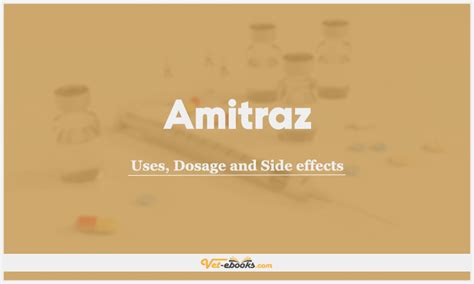 Amitraz Dose For Dogs & Cats | Vet Drugs List