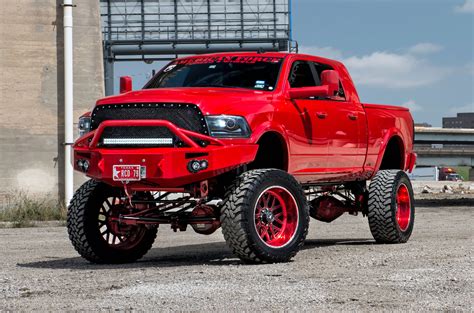 Lifted 2013 Dodge Ram 2500 - Off Road Wheels