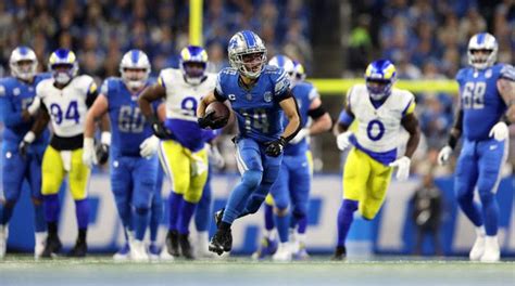 Detroit Lions mark historic playoff win over Los Angeles Rams