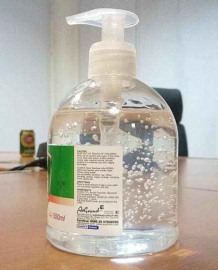 Hand sanitizer - Wikipedia