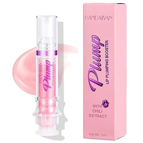 Lip Plumper Gloss for Women: Fuller Colored Lip Enhancer, Natural ...