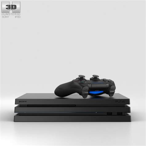 Sony PlayStation 4 Pro 3D model - Electronics on Hum3D