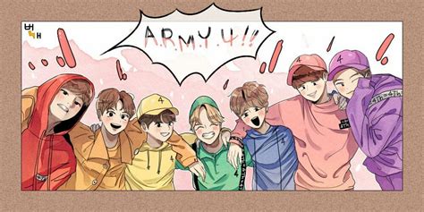 Sketch Of Bts Army ~ KPOP FANS