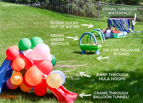 15 Simple Obstacle Courses for Kids During The Summertime