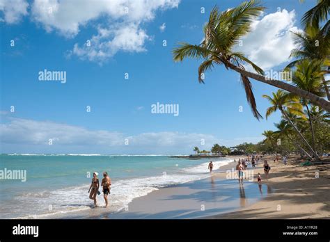 Beach at Playa Dorada, Puerto Plata, North Coast, Dominican Republic, Caribbean Stock Photo - Alamy