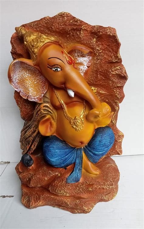 8 Inch Clay Ganesh Idol, Temple at ₹ 450/piece in Meerut | ID ...