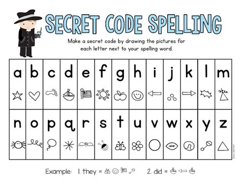 Secret Code Spelling | Mrs. Gilchrist's Class