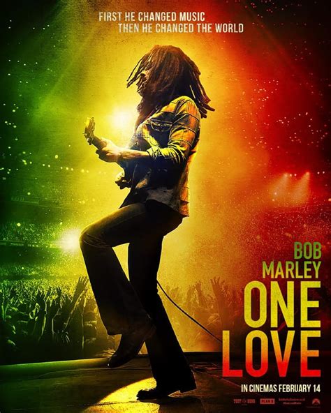 Official Poster for 'Bob Marley: One Love' : r/movies