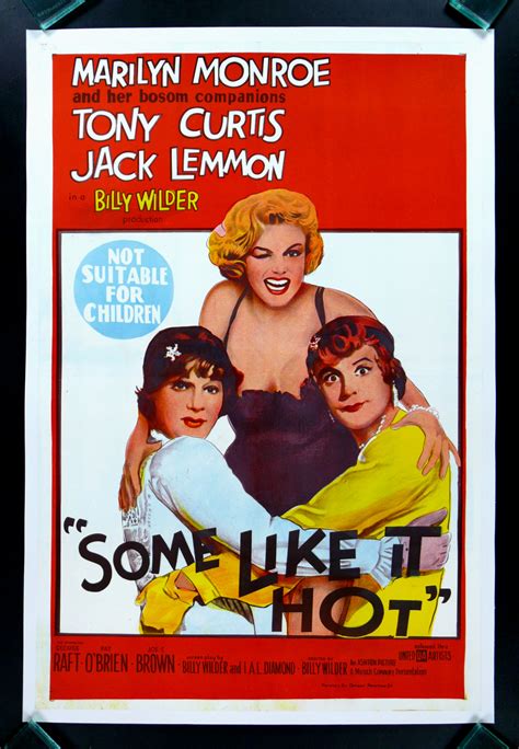 SOME LIKE IT HOT * MOVIE POSTER MARILYN MONROE 1959 | eBay