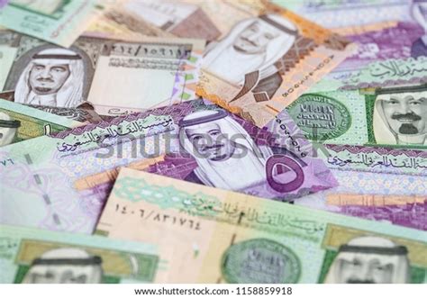 Collection Saudi Arabia Riyal Banknotes Stock Photo (Edit Now) 1158859918