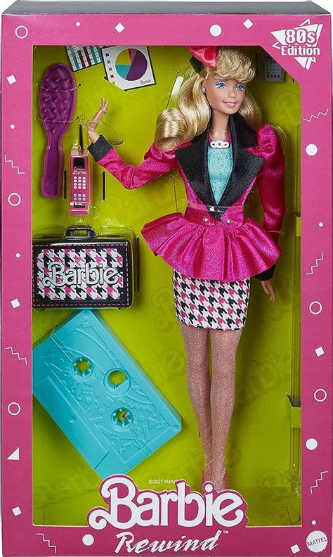 Barbie Rewind '80s Edition Collectible Doll With Career Outfit Business ...