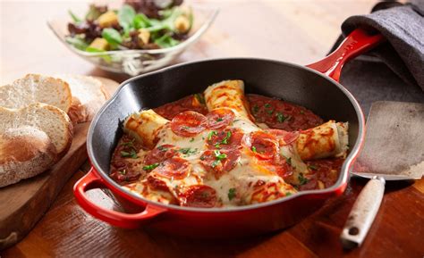 Cheese Manicotti Pizza Bake - Rosina Foods | Meatball Recipes | Pasta ...