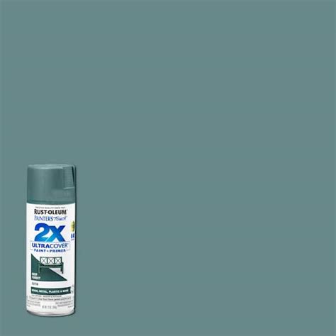 Rust-Oleum Painter's Touch 2X 12 oz. Satin Deep Forest Green General Purpose Spray Paint 350372 ...