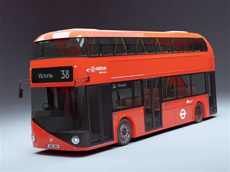 London Bus - New Routemaster 3D model | CGTrader