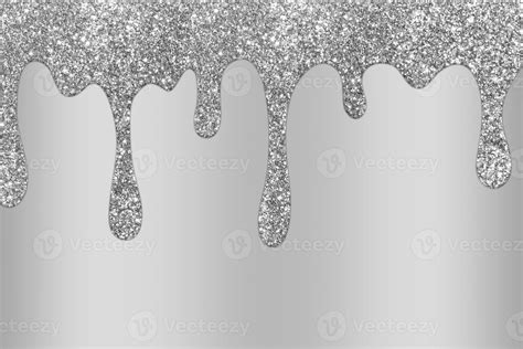 Silver dripping glitter background, Dripping Glitter Background 11332957 Stock Photo at Vecteezy