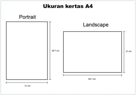 Ukuran kertas a4 - warlasopa