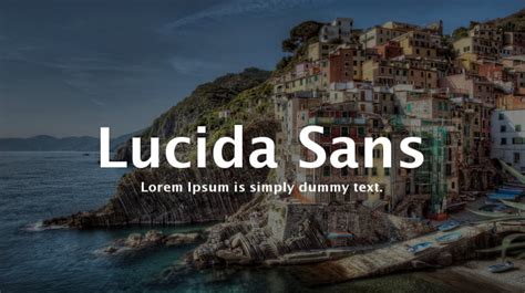 Lucida Sans Font Family : Download Free for Desktop & Webfont